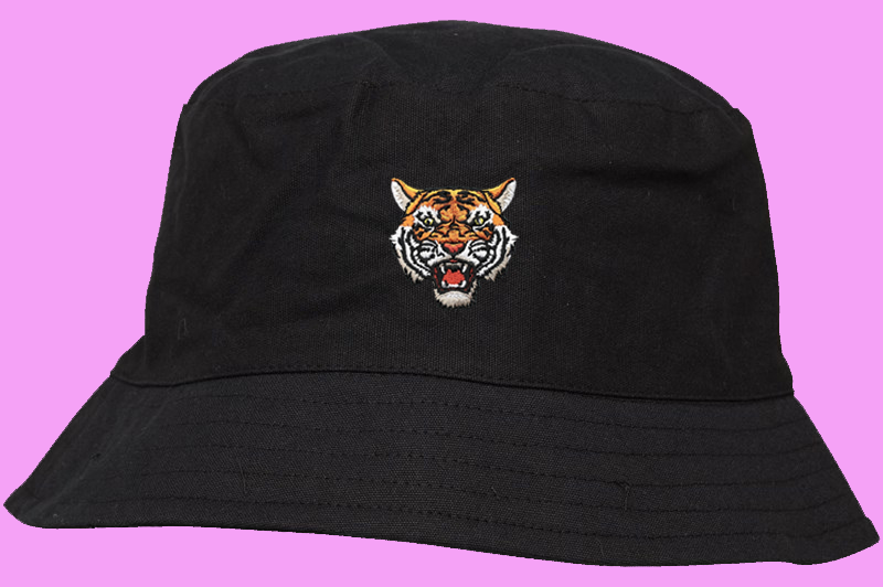 Tiger Soul - Black Bucket Hat - Tiger Soul Barcelona