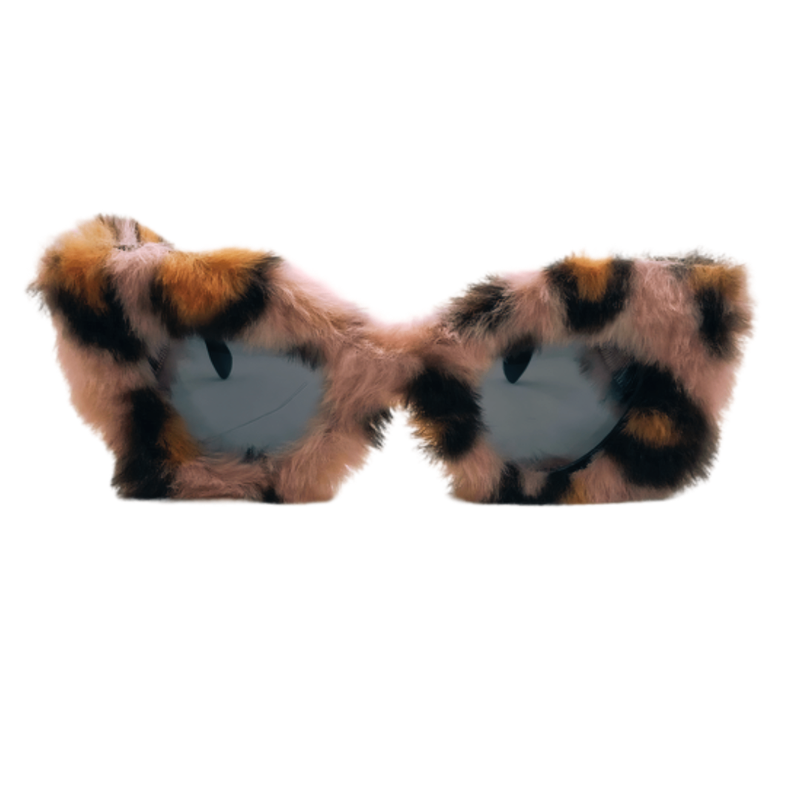 Fluffy Sunglasses (Unisex) - Tiger Soul Barcelona
