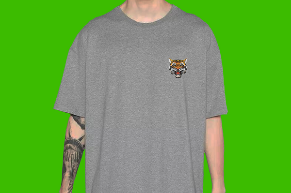 Tiger Soul - Grey T-shirt #3 (Unisex) - Tiger Soul Barcelona