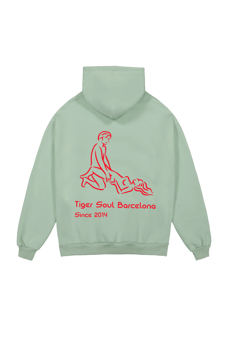 Sage Hoodie (GENDERLESS) - Tiger Soul Barcelona