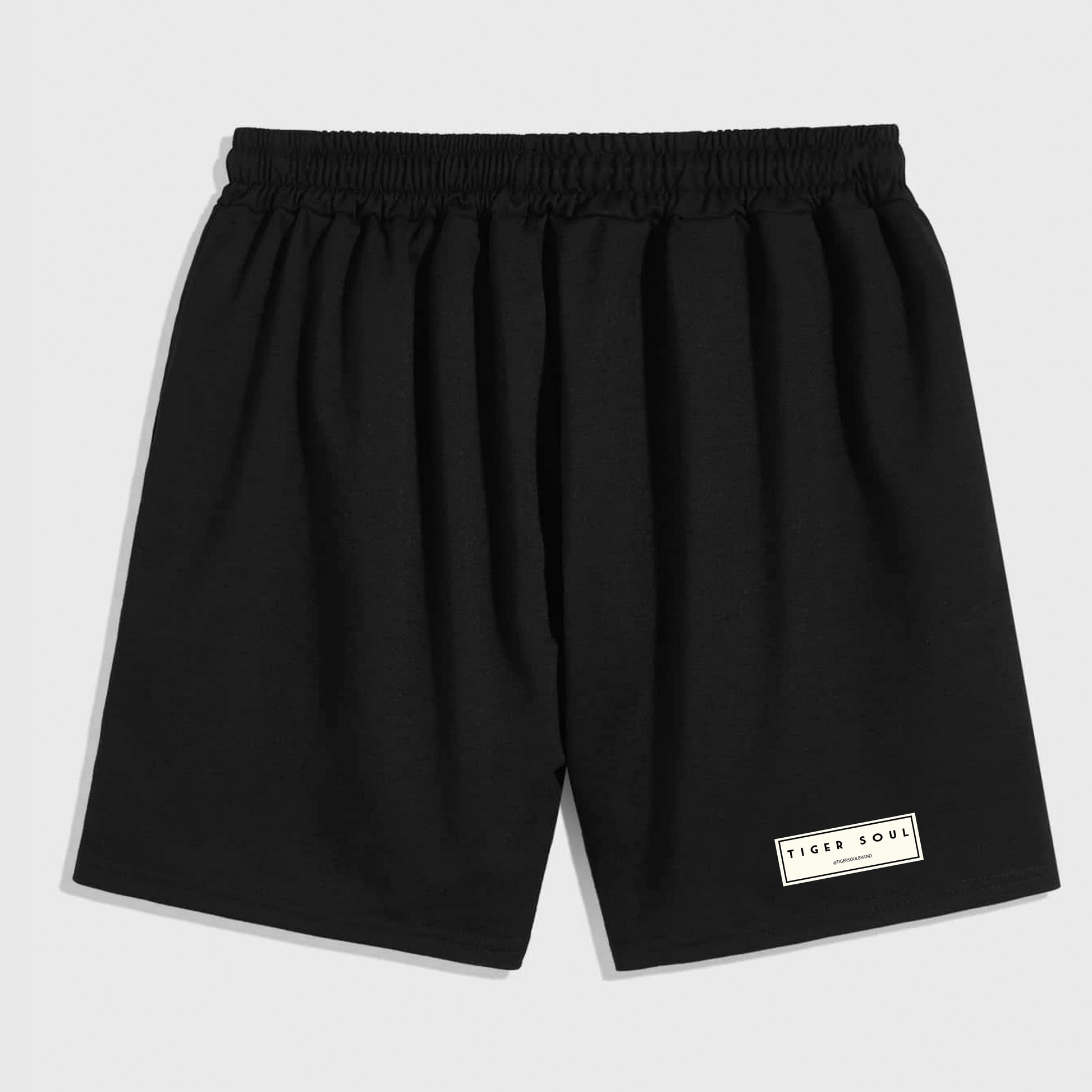 Recycled Black Shorts - Tiger Soul Barcelona