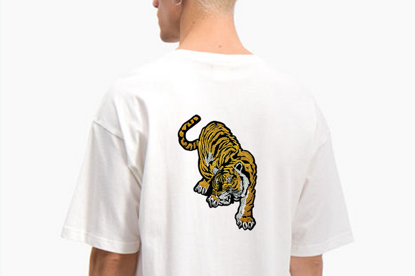 Tiger Soul - White T-shirt #2 (Unisex) - Tiger Soul Barcelona